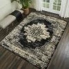 Outlet 😍 Nourison Grafix Area Rug, Black, 7'10"x9'10" 👍
