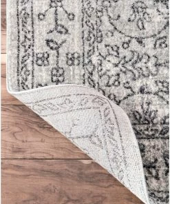 Best deal 🔔 NuLOOM Traditional Medieval Floral Rug , Gray, 9'x12' ✔️ -Cheap Rugs Store d001b5310e966026 7129 w800 h800 b0 p0