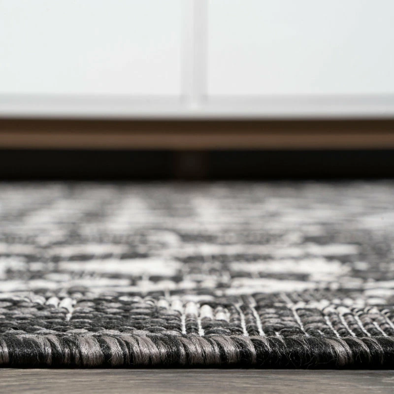 Best Pirce 💯 JONATHAN Y Tokay Bohemian Geometric Indoor/Outdoor Area Rug, Black/Ivory, 8'x10' ⭐ 10 Best Pirce 💯 JONATHAN Y Tokay Bohemian Geometric Indoor/Outdoor Area Rug, Black/Ivory, 8'x10' ⭐ - Image 10