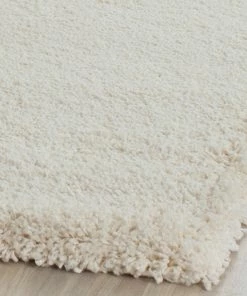 Buy ❤️ Safavieh Milan Shag Collection SG180 Rug, Ivory, 10' Round ⌛
