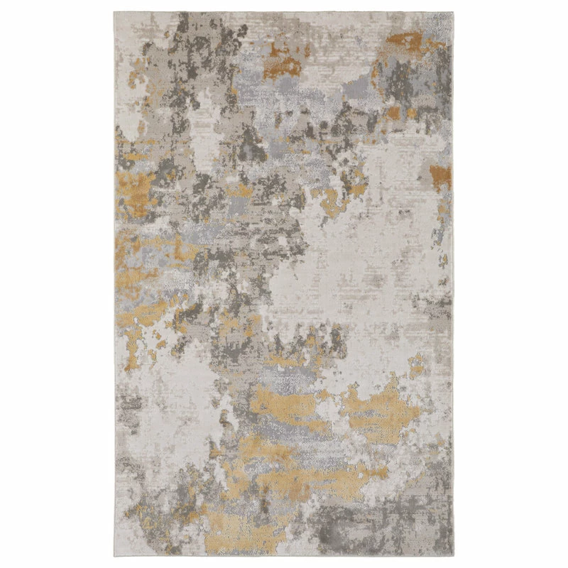 Coupon 🌟 Feizy Rugs Weave & Wander Vanhorn Contemporary Watercolor Rug, Gold/Birch, 10' X 13'-2" 🛒 3 Coupon 🌟 Feizy Rugs Weave & Wander Vanhorn Contemporary Watercolor Rug, Gold/Birch, 10' X 13'-2" 🛒 - Image 3