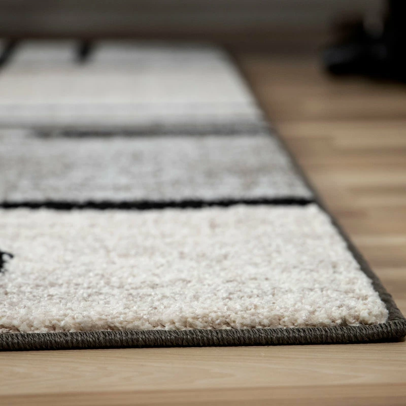 Outlet 😀 Orian Rugs Orian American Heritage Armada Blocks Area Rug, Gray, 5'3"x7'6" ✔️ 5 Outlet 😀 Orian Rugs Orian American Heritage Armada Blocks Area Rug, Gray, 5'3"x7'6" ✔️ - Image 5