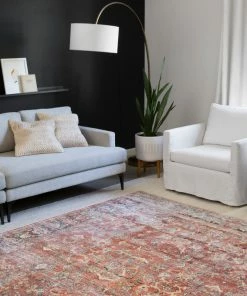 Cheapest 🌟 Loloi Rugs Spice, Marine Printed Polyester Layla Area Rug By Loloi II, 7'6"x9'6" 🎁 -Cheap Rugs Store d70111e30f5a9257 9438 w800 h800 b0 p0