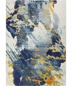 Wholesale 🥰 Bashian Neda Area Rug Ivory/Blue, 5'x7'6" 🧨 -Cheap Rugs Store d9a1e8090b8971ab 5481 w800 h800 b1 p0