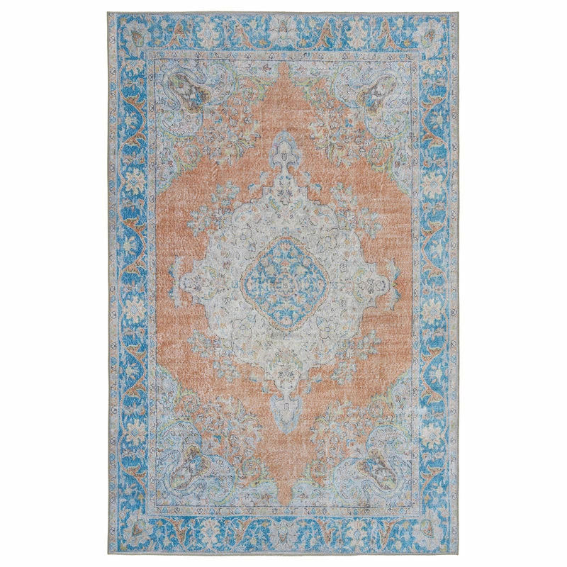 Best Sale 👏 Kaleen Rugs Kaleen Boho Patio Collection Light Copper Area Rug 5'x7'6" 🛒 2 Best Sale 👏 Kaleen Rugs Kaleen Boho Patio Collection Light Copper Area Rug 5'x7'6" 🛒 - Image 2