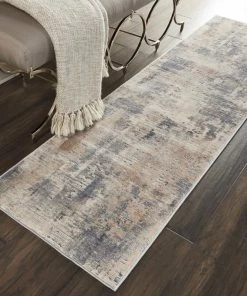 Deals 🔔 Nourison Rustic Textures Area Rug, Beige/Gray, 2'2"x7'6" Runner 😉