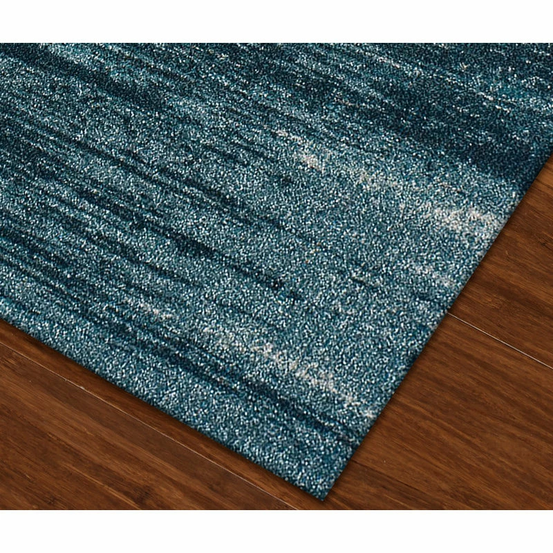 Budget 😀 Dalyn Rug Company Dalyn Modern Greys MG5993 Rug 9'6"x13'2" Teal Rug 👍 4 Budget 😀 Dalyn Rug Company Dalyn Modern Greys MG5993 Rug 9'6"x13'2" Teal Rug 👍 - Image 4