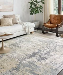 Buy โจ Loloi Rugs Lucia Rug, Granite, Granite, 5'2"x7'7" โค๏ธ