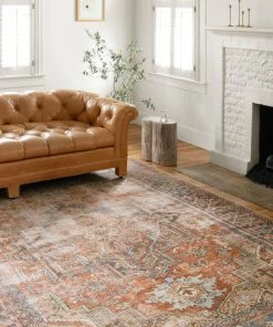 Best Pirce 😀 Loloi Rugs Terracotta, Sky Printed Polyester Loren Area Rug By Loloi, 7'6"x9'6" ⌛ 20 Best Pirce 😀 Loloi Rugs Terracotta, Sky Printed Polyester Loren Area Rug By Loloi, 7'6"x9'6" ⌛ -Cheap Rugs Store dc81bb430f1f488b 4868 w800 h800 b0 p0