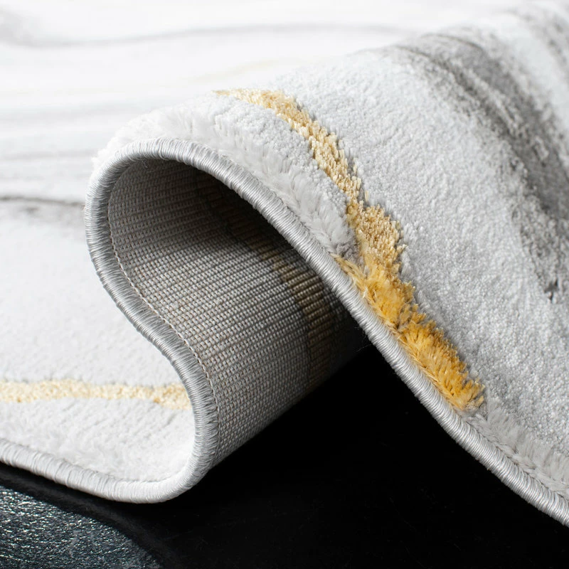 Deals 😍 Safavieh Craft CFT819 Power Loomed Rug, Grey/Gold, 8'x10' ⌛ 4 Deals 😍 Safavieh Craft CFT819 Power Loomed Rug, Grey/Gold, 8'x10' ⌛ - Image 4