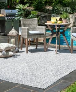 Wholesale 💯 NuLOOM Braided Lefebvre Indoor/Outdoor Area Rug, Salt And Pepper, 2'x3' 🛒 -Cheap Rugs Store de918fe20e989f77 7348 w800 h800 b0 p0