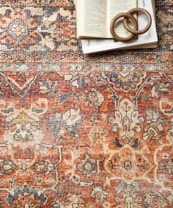Outlet ⌛ Loloi Rugs Spice, Marine Printed Polyester Layla Area Rug By Loloi II, 9'x12' ⭐ -Cheap Rugs Store e221418e0ddf1b99 7633 w800 h800 b0 p0