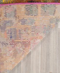 Flash Sale 😍 Safavieh Monaco Collection MNC225 Rug, Pink/Multi, 5'1" X 7'7" 🥰 -Cheap Rugs Store e241bdbb0b3ff02e 5522 w800 h800 b0 p0