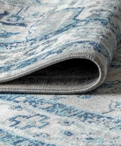 Best Sale 🥰 JONATHAN Y Modern Persian Vintage Medallion Light Grey/Blue 8' X 10' Area Rug ⭐ -Cheap Rugs Store e40130120376ae70 2611 w800 h800 b0 p0