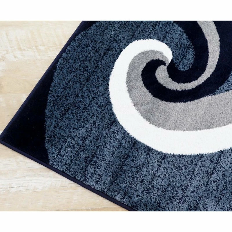 Cheapest ✔️ Persian Rugs Modern Trendz Collection 0327, Blue, 5'2"x7'2" 🤩 2 Cheapest ✔️ Persian Rugs Modern Trendz Collection 0327, Blue, 5'2"x7'2" 🤩 - Image 2