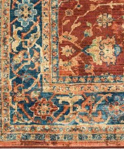 Best Sale 😉 Palmetto Living By Orian Alexandra Ankara Area Rug, Red, 5'3"x7'6" 😀 -Cheap Rugs Store e5713ddc0ca36b4d 8999 w800 h800 b0 p0