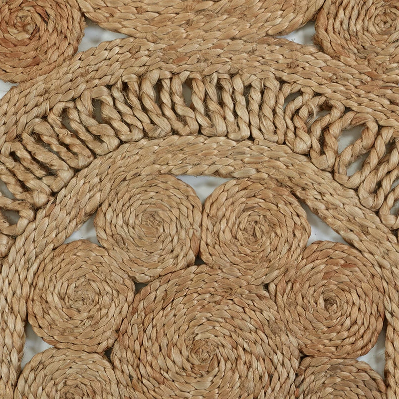 Hot Sale ๐ Area Rugs Floral Fantasy Organic Jute Area Rug, 4' Round ๐งจ 1 Hot Sale ๐ Area Rugs Floral Fantasy Organic Jute Area Rug, 4' Round ๐งจ