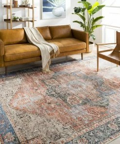 Hot Sale 🎉 Hauteloom Rosman Terracotta Brown 7'10"x10'2" Area Rug - Vintage Machine Washable Persian 😀 12 Hot Sale 🎉 Hauteloom Rosman Terracotta Brown 7'10"x10'2" Area Rug - Vintage Machine Washable Persian 😀 -Cheap Rugs Store e6615c930258aba5 2744 w800 h800 b0 p0