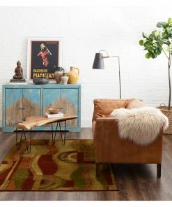 New 🔥 Mohawk Home Picasso Wine Rug, 3'9"x5'8" 😉 -Cheap Rugs Store e6c1df65006b45e9 8631 w800 h800 b0 p0