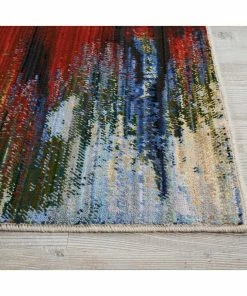 Wholesale 🔥 Nourison Chroma Area Rug, Crimson Tide, 5'6"x8' 👏 -Cheap Rugs Store e8319ccc0e84a11b 6117 w800 h800 b0 p0