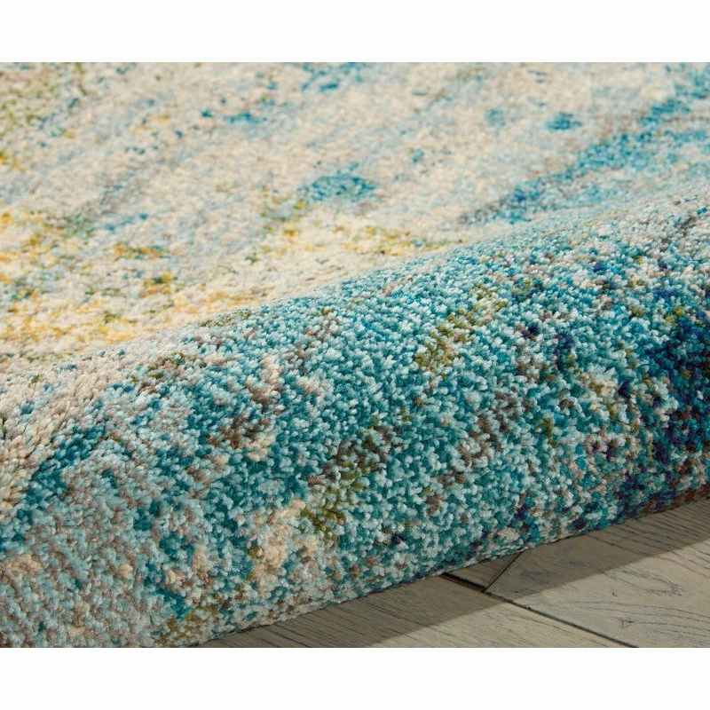 Brand new 👍 Nourison Celestial Modern Abstract Area Rug, Sealife, 2'2"x3'9" 👍 3 Brand new 👍 Nourison Celestial Modern Abstract Area Rug, Sealife, 2'2"x3'9" 👍 - Image 3
