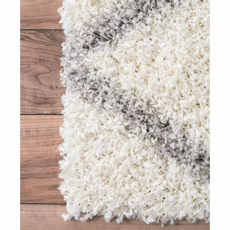 Coupon 🔔 NuLOOM Soft And Plush Diamond Trellis Moroccan Lattice Shag Rug, 9'2"x12' ✨ 5 Coupon 🔔 NuLOOM Soft And Plush Diamond Trellis Moroccan Lattice Shag Rug, 9'2"x12' ✨ - Image 5