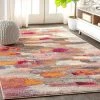 Discount ⌛ JONATHAN Y Contemporary POP Modern Abstract Brushstroke Area Rug, 8 X 10 👍