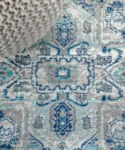 Best Sale 🥰 JONATHAN Y Modern Persian Vintage Medallion Light Grey/Blue 8' X 10' Area Rug ⭐ -Cheap Rugs Store ee81d0740376ae57 2611 w800 h800 b0 p0