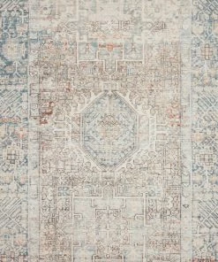 Budget ๐ Loloi Rugs Chris Loves Julia X Loloi Jules Natural/Ocean 7'-6" X 9'-6" Area Rug ๐