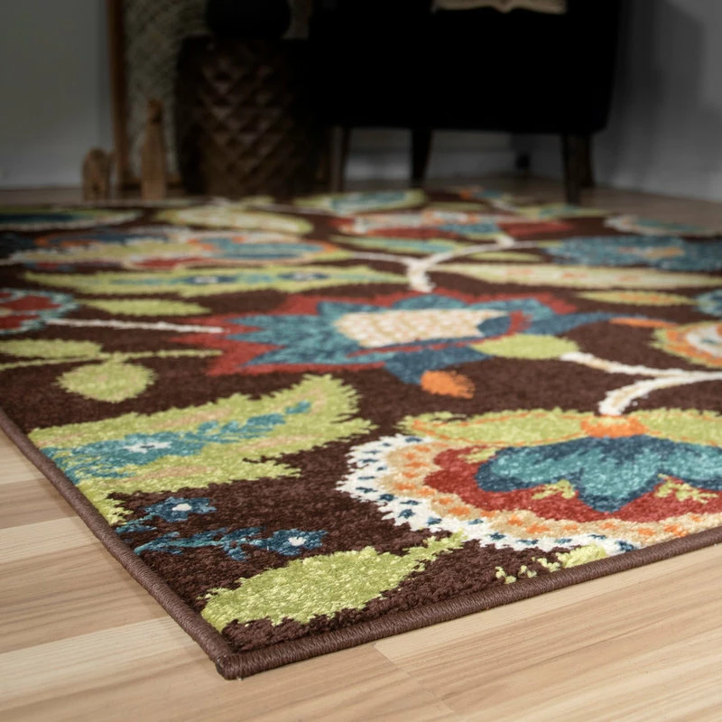 Best Pirce ⭐ Orian Rugs Orian Veranda Indoor/Outdoor Ethridge Area Rug, Brown, 5'2"x7'6" 👏 5 Best Pirce ⭐ Orian Rugs Orian Veranda Indoor/Outdoor Ethridge Area Rug, Brown, 5'2"x7'6" 👏 - Image 5