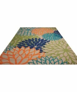 Flash Sale 🎉 Nourison Aloha Multicolor Indoor/Outdoor Area Rug, Rectangular 2'8"x4' ✔️ -Cheap Rugs Store f04138990129a917 0469 w800 h800 b1 p0