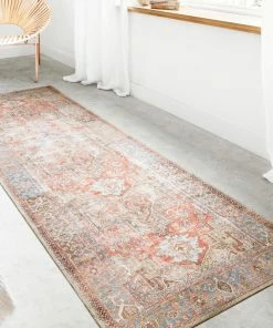 Best Pirce 😀 Loloi Rugs Terracotta, Sky Printed Polyester Loren Area Rug By Loloi, 7'6"x9'6" ⌛ 24 Best Pirce 😀 Loloi Rugs Terracotta, Sky Printed Polyester Loren Area Rug By Loloi, 7'6"x9'6" ⌛ -Cheap Rugs Store f1810a180f1f488f 4868 w800 h800 b0 p0