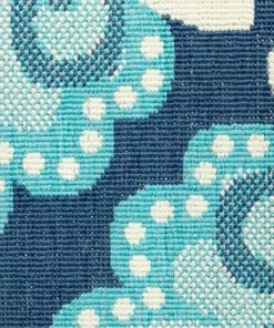 Discount 👍 Newcastle Home Madelina Medallion Blue And Green Indoor Or Outdoor Area Rug, 7'10"x10'10" 💯 -Cheap Rugs Store f461c8840e983eb0 6098 w800 h800 b0 p0