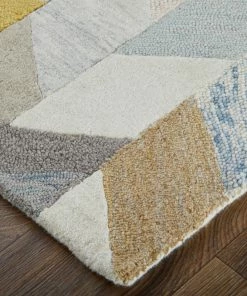 Best reviews of 🥰 Feizy Rugs Weave & Wander Binada Tufted Blue/Ivory Rug, Gray/Gold, 9'-6" X 13'-6" 👍 -Cheap Rugs Store f541f7c8029e4903 6712 w800 h800 b0 p0