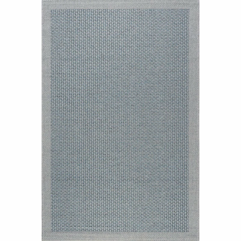 Hot Sale โจ Tayse Rugs Largo Modern Solid Blue Rectangle Easy-Care Indoor/Outdoor Area Rug, 5'x7' ๐ 2 Hot Sale โจ Tayse Rugs Largo Modern Solid Blue Rectangle Easy-Care Indoor/Outdoor Area Rug, 5'x7' ๐ - Image 2