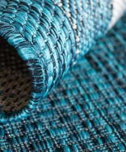 Brand new ✔️ Unique Loom Teal Soft Border Outdoor 5' 0 X 8' 0 Area Rug 👏 -Cheap Rugs Store fe61a2c10d092a17 3650 w800 h800 b0 p0