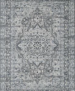 Top 10 🧨 Abani Troy Vintage Persian Inspired Area Rug, Gray Faded, 5'3"x7'6" 🔔