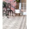 Wholesale ✨ NuLOOM Geometric Transitional Moroccan Diamonds Outdoor Area Rug, Ivory, 5'3"x7'6" 🧨