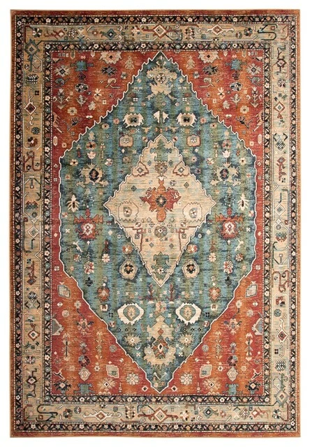 Discount 🔔 Sams International Rectangle Abacasa Sonoma Jewels Area Rug, Aqua/Celadon/Rust/Tan, 7'10"x10'10" 🛒 1 Discount 🔔 Sams International Rectangle Abacasa Sonoma Jewels Area Rug, Aqua/Celadon/Rust/Tan, 7'10"x10'10" 🛒